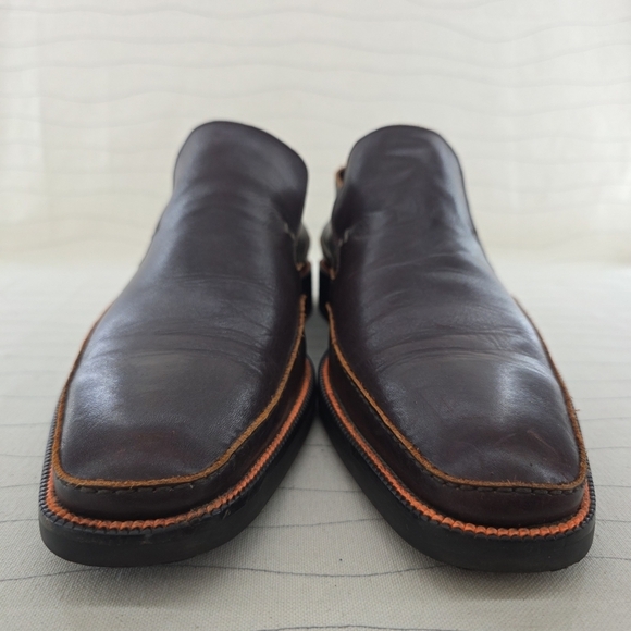 Toschi Mens CarbonLite Loafers Brown Orange Soft Leather CIS Equipped Size 11.5 main image 8